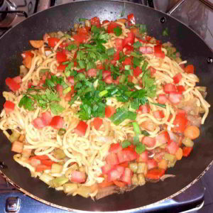 Yakisoba de Legumes Prático