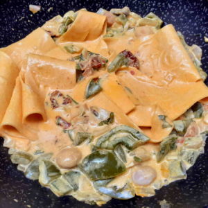 Massa ao creme de leite