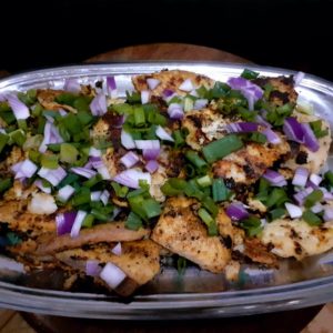 Panga ao alho e azeite