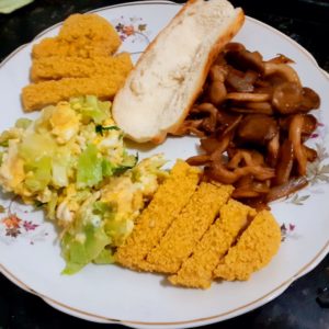 Ovo mexido com shimeji. Deliciosa receita que você deve conhecer