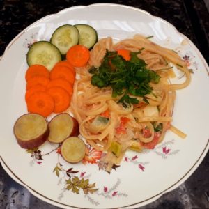 Linguine ao molho branco e atum. Receita cheia de sabor