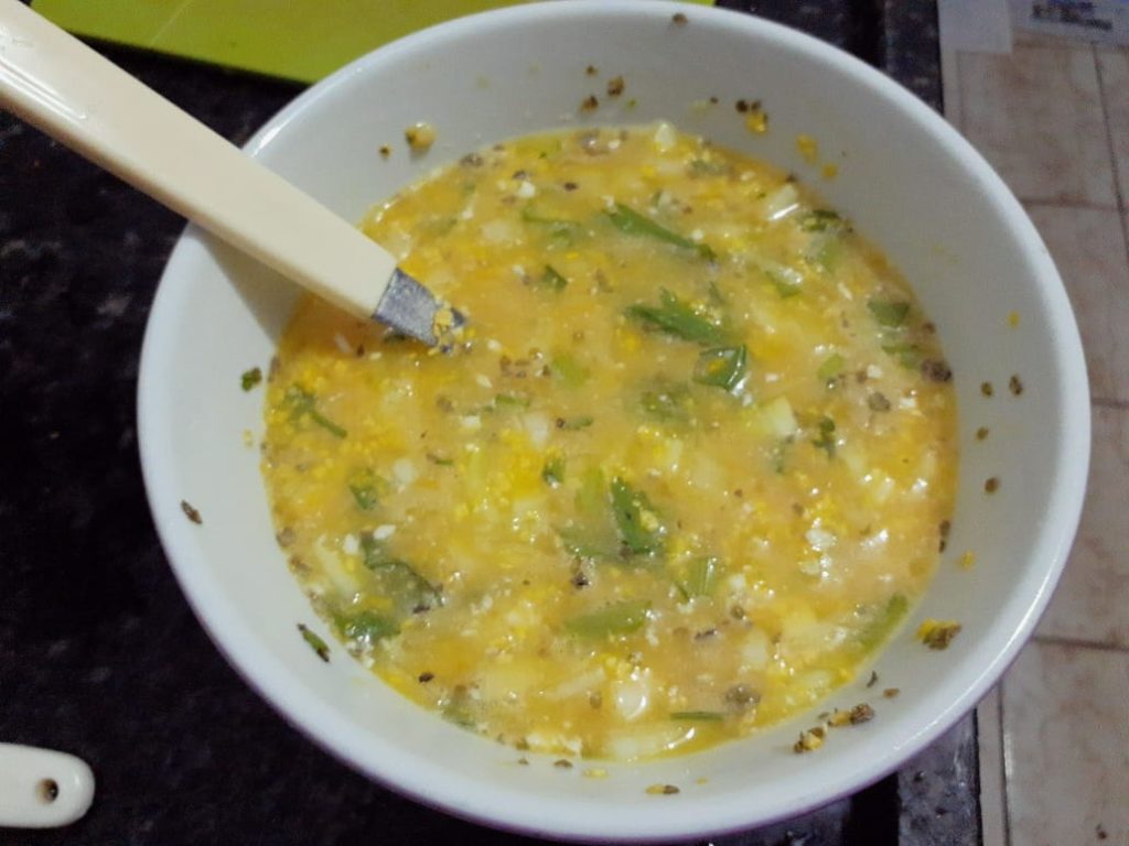 Mistura para o Omelete de cuscuz