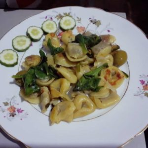 Receita de capeletti com espinafre