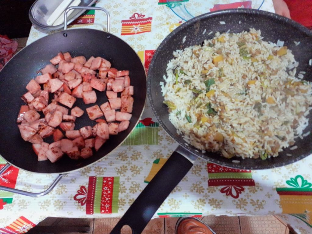 Arroz com tender